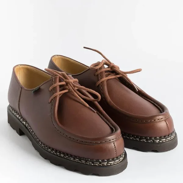 Men Paraboot Derby And Oxford Shoes* - Derby 715603 - Michael/Marche Ii - Lis Brown