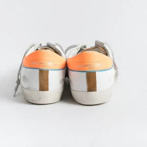 Men Philippe Model Paris Sneakers*Philippe Model - Prlu Wx25 Sneakers - Parisx - Leather Orange