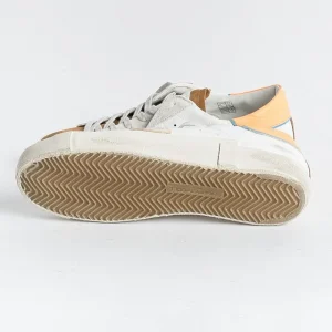 Men Philippe Model Paris Sneakers*Philippe Model - Prlu Wx25 Sneakers - Parisx - Leather Orange