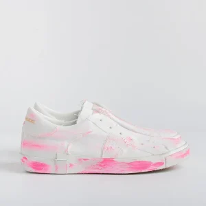 Women Philippe Model Paris Sneakers*Philippe Model - Sneakers Prld Dd03 - Parisx - Fuchsia White