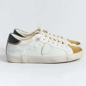 Men Philippe Model Paris Sneakers*Philippe Model - Sneakers Prlu Wx21 - Parisx - Mustard White