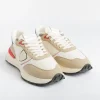 Men Philippe Model Paris Sneakers*Philippe Model - Sneakers Atlu Wp02 - Antibes - Beige/Red