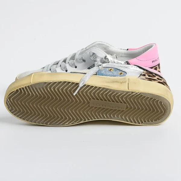 Women Philippe Model Paris Sneakers*Philippe Model - Sneakers Prld Idp1 - Parisx - Pop Denim