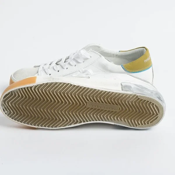 Men Philippe Model Paris Sneakers*Philippe Model - Sneakers Prlu Vre2 - Parisx - Mustard White