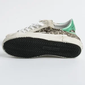 Women Philippe Model Paris Sneakers*Philippe Model - Sneakers Prld Glm1 - Parisx - Leopard Glitter