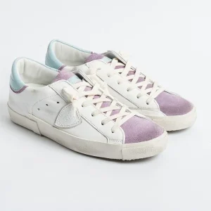 Women Philippe Model Paris Sneakers*Philippe Model - Sneakers Prld Wx26 - Parisx - Blanc Violet