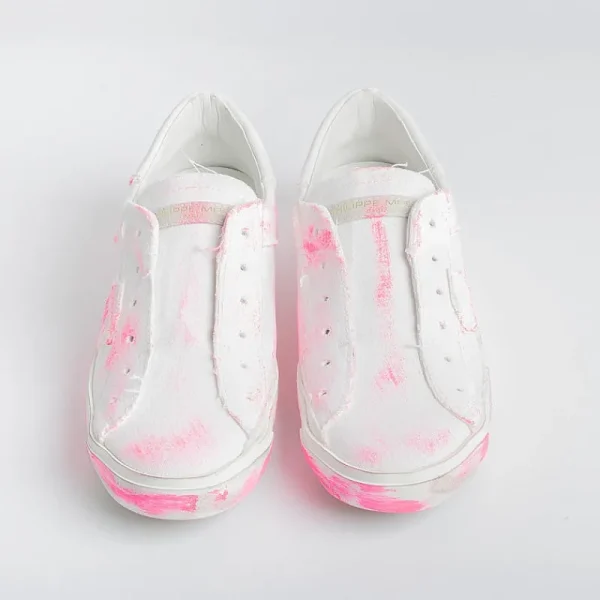 Women Philippe Model Paris Sneakers*Philippe Model - Sneakers Prld Dd03 - Parisx - Fuchsia White