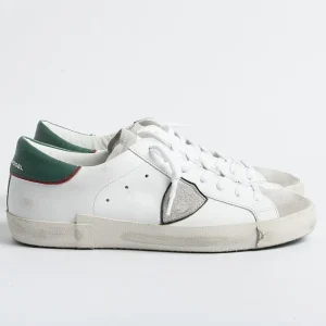 Men Philippe Model Paris Sneakers*Philippe Model - Sneakers Prlu Vv01 - Parisx - White Green