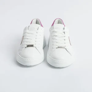 Women Philippe Model Paris Sneakers*Philippe Model - Sneakers Bjld Wm01 - Tres Temple - White Fuchsia