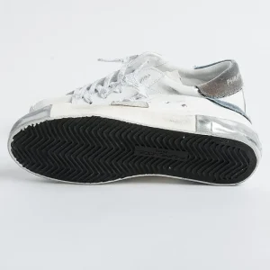 Women Philippe Model Paris Sneakers*Philippe Model - Sneakers Prld Xe03 - Parisx - White Silver