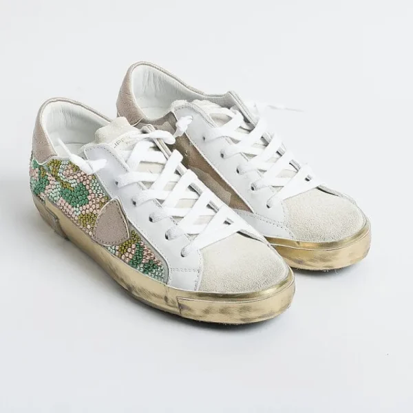 Women Philippe Model Paris Sneakers*Philippe Model - Sneakers Prld Cdx2 - Parisx - Camouflage Multicolor