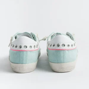 Women Philippe Model Paris Sneakers*Philippe Model - Sneakers Prld Dy04 - Parisx - Gipsy Eau Green Water