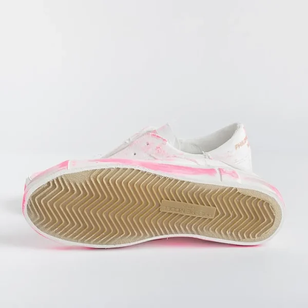 Women Philippe Model Paris Sneakers*Philippe Model - Sneakers Prld Dd03 - Parisx - Fuchsia White