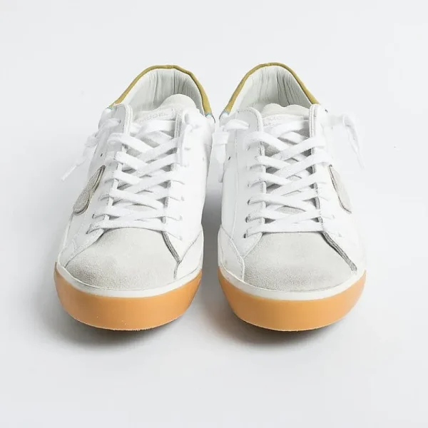 Men Philippe Model Paris Sneakers*Philippe Model - Sneakers Prlu Vre2 - Parisx - Mustard White