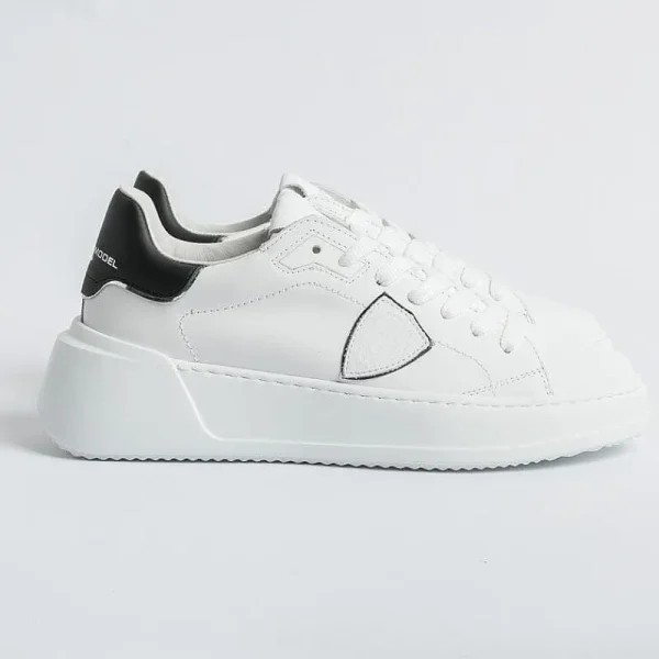 Women Philippe Model Paris Sneakers*Philippe Model - Sneakers Bjld V010 - Tres Temple - White Black