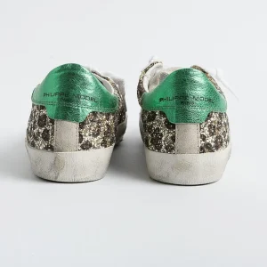 Women Philippe Model Paris Sneakers*Philippe Model - Sneakers Prld Glm1 - Parisx - Leopard Glitter