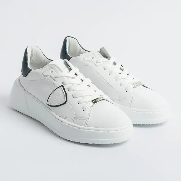 Women Philippe Model Paris Sneakers*Philippe Model - Sneakers Bjld Wm02 - Tres Temple - Petrol White