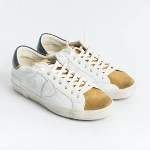 Men Philippe Model Paris Sneakers*Philippe Model - Sneakers Prlu Wx21 - Parisx - Mustard White