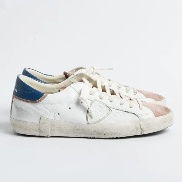 Men Philippe Model Paris Sneakers*Philippe Model - Sneakers Prlu Wx20 - Parisx - White Pink