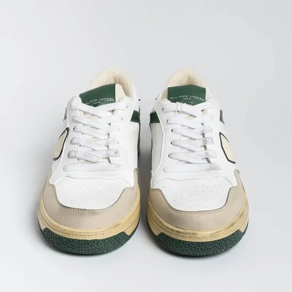 Men Philippe Model Paris Sneakers*Philippe Model - Sneakers Lylu Cx26 - Lyon - White Green