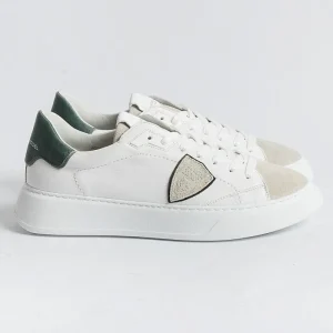 Men Philippe Model Paris Sneakers*Philippe Model - Temple Sneakers - Btlu Wx10 - White Green