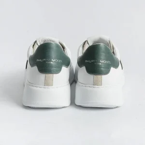 Men Philippe Model Paris Sneakers*Philippe Model - Temple Sneakers - Btlu Wx10 - White Green