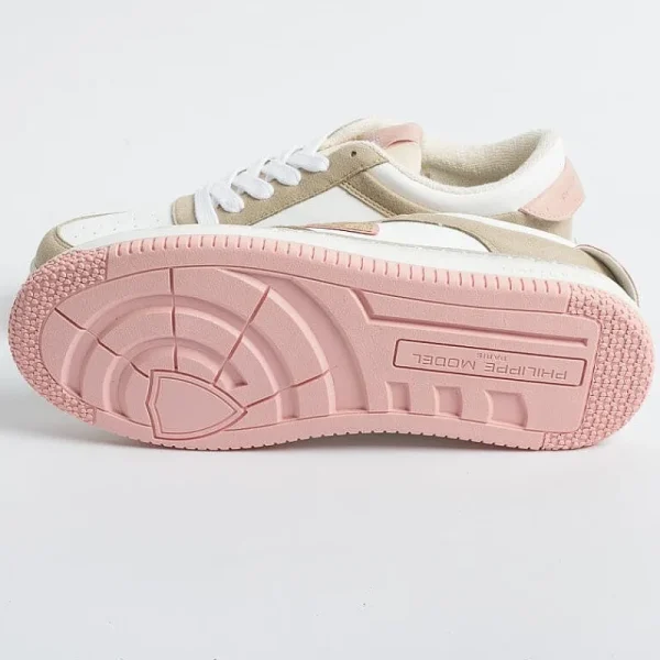 Women Philippe Model Paris Sneakers*Philippe Model -Sneakers Lyld Cx33 - Lyon - Pink Beige