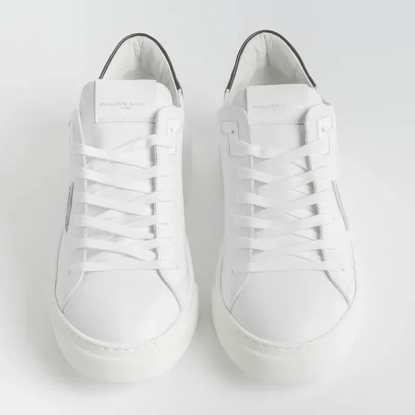 Men Philippe Model Paris Sneakers*Philippe Model -Sneakers Temple - Btlu V007 - White Black