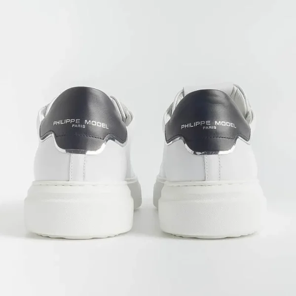 Men Philippe Model Paris Sneakers*Philippe Model -Sneakers Temple - Btlu V007 - White Black