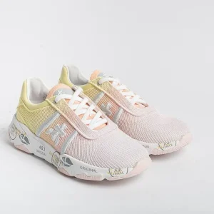 Women Premiata Sneakers* - Sneakers - Buff 6204 - Yellow Pink