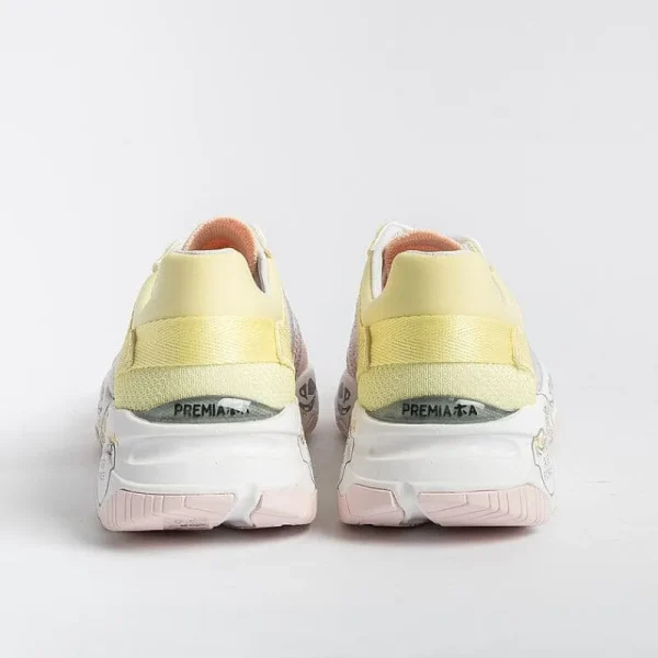 Women Premiata Sneakers* - Sneakers - Buff 6204 - Yellow Pink