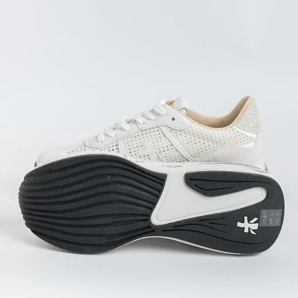 Women Premiata Sneakers* - Sneakers - Cassie 6341 - Perforated White