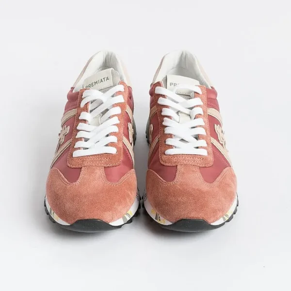 Women Premiata Sneakers* - Sneakers - Lucy 6490 - Peach Pink/Rust