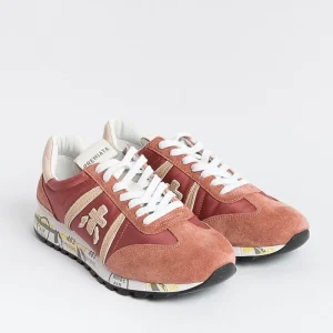 Women Premiata Sneakers* - Sneakers - Lucy 6490 - Peach Pink/Rust