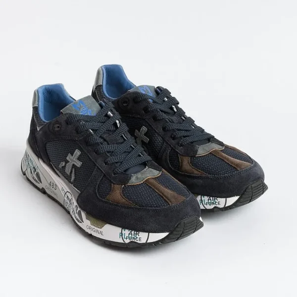 Men Premiata - Collezione Uomo Sneakers*Premiata - Sneakers - Mase 6423 - Blue Brown