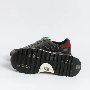 Men Premiata - Collezione Uomo Sneakers*Premiata - Sneakers - Mick 6420 - Gray Black Red