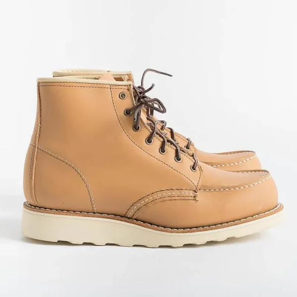 Women Red Wing - Collezione Donna Ankle Boots*Red Wing - Ankle Boot 3383 Moc Toe - Tan