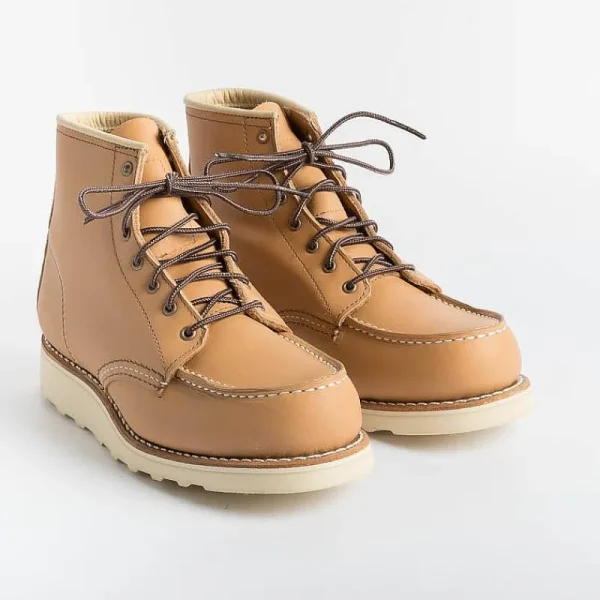 Women Red Wing - Collezione Donna Ankle Boots*Red Wing - Ankle Boot 3383 Moc Toe - Tan