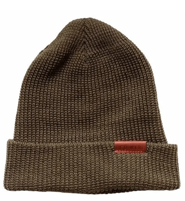 Men Red Wing Shoes Hats And Caps* - 97491- Merino Wool Cap - Olive