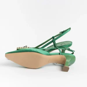 Women Roberto Festa Ceremony - Shoes And Clutches*Roberto Festival - Sling Back - Stefi - Silk Ivy