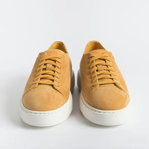 Women Santoni - Collezione Donna Sneakers*Santoni Cleanicon - 60994 - Sneakers - Ocher Yellow