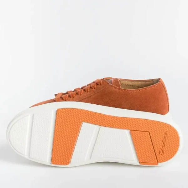 Women Santoni - Collezione Donna Sneakers*Santoni Cleanicon - Cyda - Sneakers - Orange