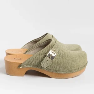 Women SCHOLL ICONIC Sabots And Sleepers* - Sabot - Clogs Pescura - 30553 Green