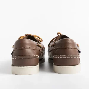 Women Sebago Derby And Oxford Shoes* - Docksides Portland W Lace Up - 70000530 - Brown