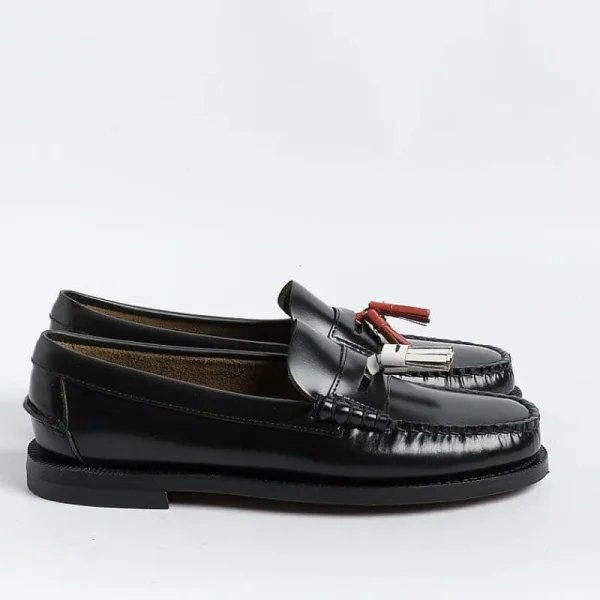 Women Sebago Loafers* - Moccasin Dan 77113Uw - Black - Multicolor