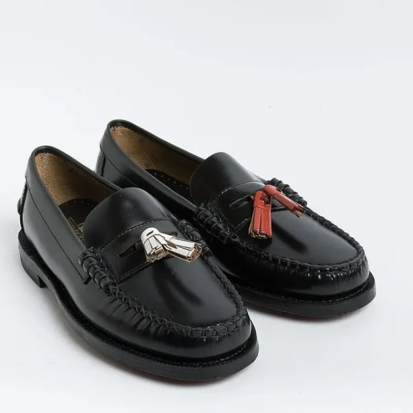 Women Sebago Loafers* - Moccasin Dan 77113Uw - Black - Multicolor