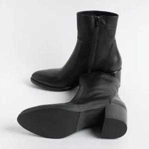 Women Strategia Ankle Boots* - Texan Ankle Boot E5540 - Black Talc