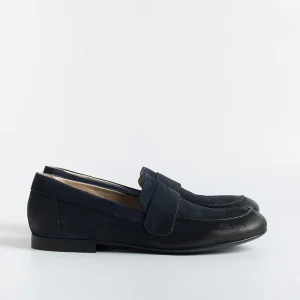 Women Strategia Loafers*Strategy - M03 Moccasin - Ocean Velor