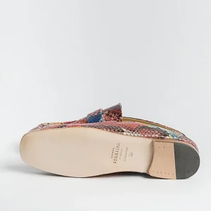 Women STURLINI Sabots And Sleepers* - Sabot Ar-26004 - Multicolored Python Print