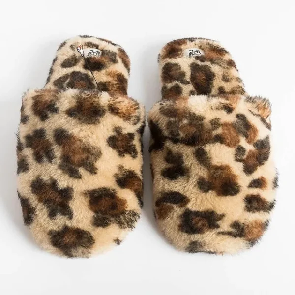 Women Toasties Sabots And Sleepers* - Sleepers Hotel Slippers - Leopard